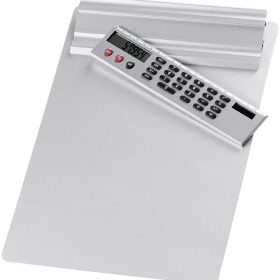 WEDO Klemmbrett aus Aluminium A4 57 954 silber