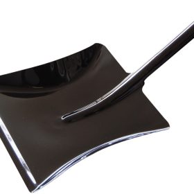 WEITACLEAN Metallschaufel 21x23cm 60200 schwarz