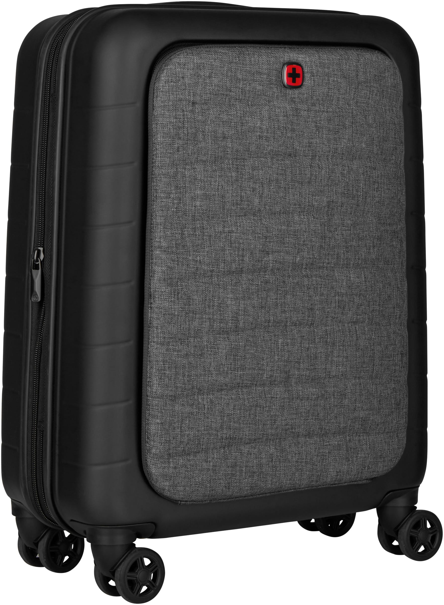 WENGER-610163-7613329077603 WENGER Syntry Carry-on 44L 610163 black/grey – Hochwertig & günstig bei ShopDeca