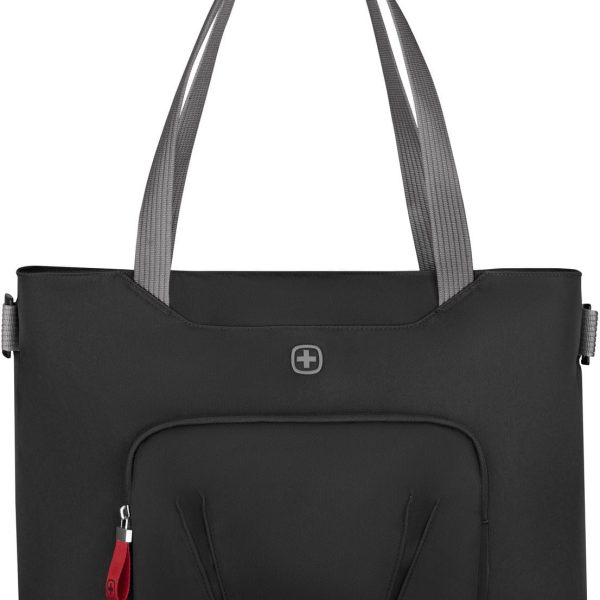 WENGER Motion Deluxe Tote 15.6 Inch 612543 Laptop Tote Chic Black