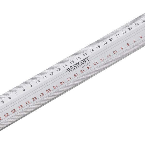 WESTCOTT Schneidelineal 30cm E-10112 00 Alu