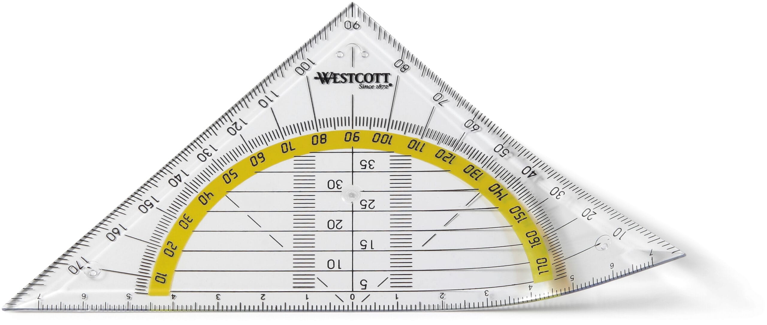 WESTCOTT-E10132-BP-4027521512184 WESTCOTT Geodreieck 14cm E10132 BP – Hochwertig & günstig bei ShopDeca