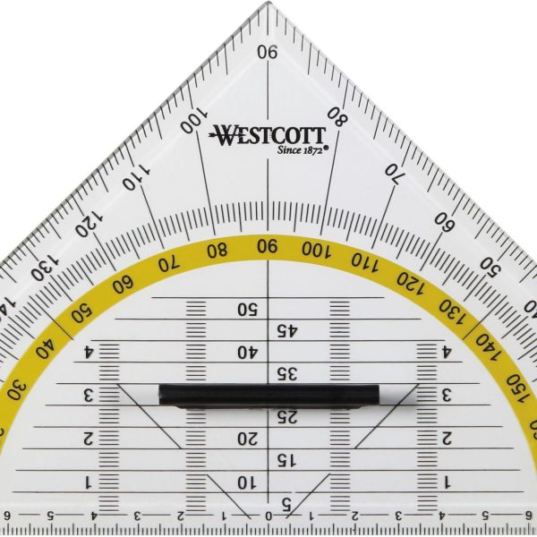WESTCOTT Geodreieck 22cm E10134 BP
