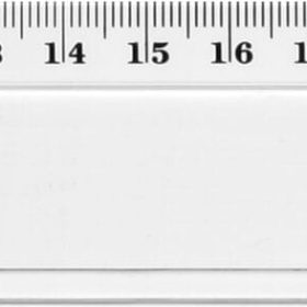 WESTCOTT Kunststofflineal 30cm E10152 BP