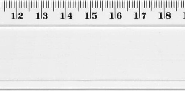 WESTCOTT Kunststofflineal 30cm E10152 BP