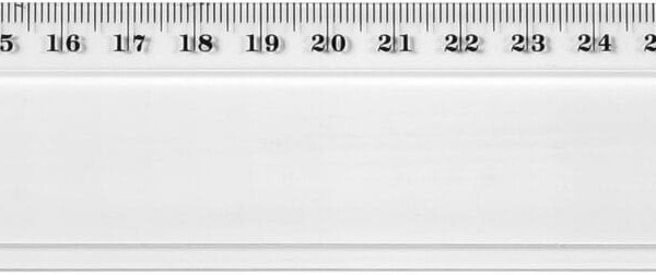 WESTCOTT Kunststofflineal 40cm E10153 BP