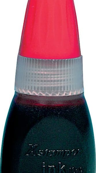 XSTAMPER Stempelfarbe CS-10N-R rot 10ml