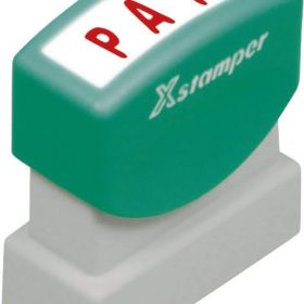XSTAMPER Stempel Paye F102-R rot