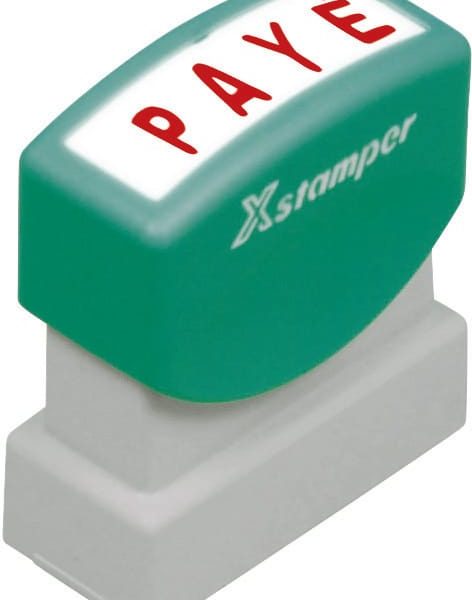 XSTAMPER Stempel Paye F102-R rot