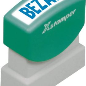 XSTAMPER Stempel Bezahlt GE 10-B blau