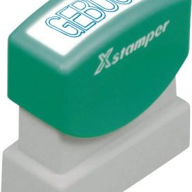 XSTAMPER Stempel Gebucht GE 11-B blau
