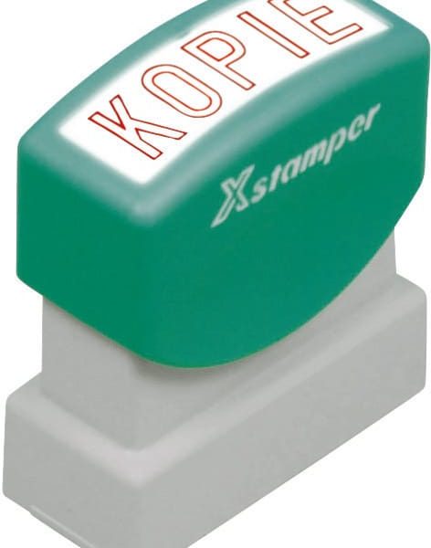 XSTAMPER Stempel Kopie GE 7-R rot