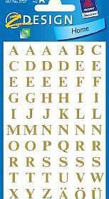Z-DESIGN Letters gold 3727 7.5mm, Times Bold 120 St.