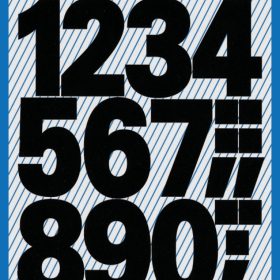 Z-DESIGN Letters schwarz 3785 25mm,Univ. Bold 2 Blatt