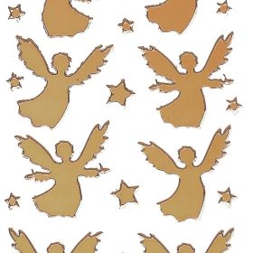 Z-DESIGN Effektfolie gold 52420 Engel Weihnachten