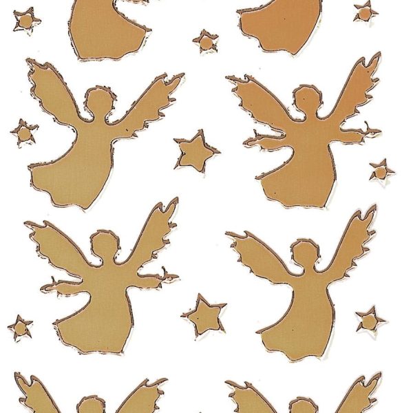Z-DESIGN Effektfolie gold 52420 Engel Weihnachten