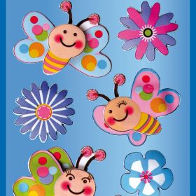 Z-DESIGN Sticker Kids 3D 54053 Bienen