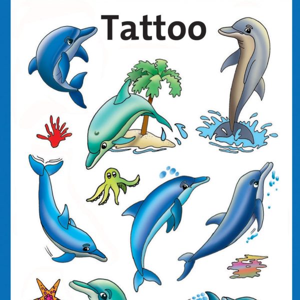 Z-DESIGN Sticker Tattoo 56439 Delfine