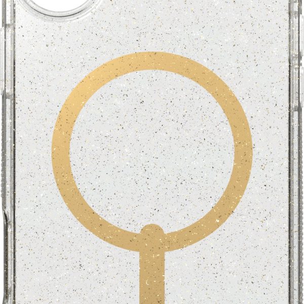 ZAGG Milan Cases Snap Apple 702315127 iPhone 16 Plus,Gold Glitter