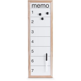 ZELLER Magnettafel Memo 20x60 cm 11576 natur