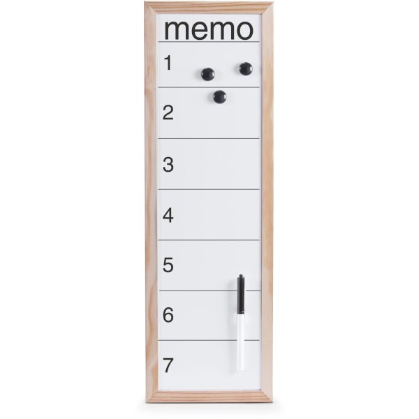 ZELLER Magnettafel Memo 20x60 cm 11576 natur