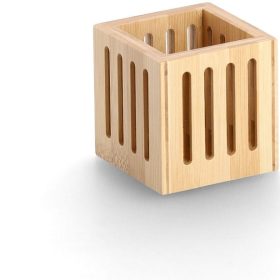 ZELLER Stiftehalter 15201 bambus 8x8x8cm