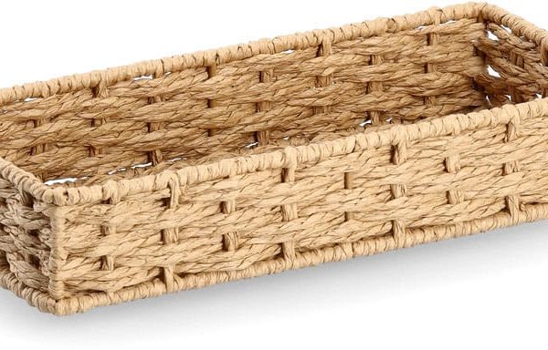 ZELLER Utensilien Organizer 15211 papiergeflecht 24x11x4.5cm