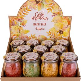 ACCENTRA Badesalz 125g 5060089 COSY MOMENTS, 3 assortiert