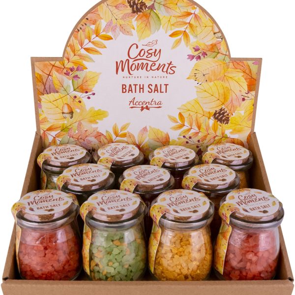 ACCENTRA Badesalz 125g 5060089 COSY MOMENTS, 3 assortiert
