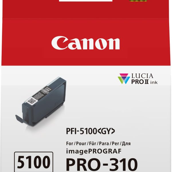 CANON Tintenpatrone grau PFI-5100GY iPF PRO-310 14ml
