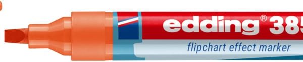 EDDING Flipchart Marker 385 1-5mm 4-385006 Effektmarker, orange