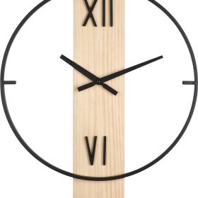 EGLO Wanduhr Yamatsuri 40x56cm 425512 braun/schwarz