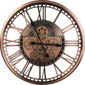 EGLO Wanduhr Kenema 54cm 425519 Kupfer