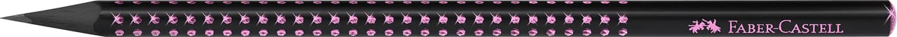 FABER-CASTELL-118258-4005401182580 FABER-CASTELL Bleistift Sparkle Midnight B 118258 rose – Hochwertig & günstig bei ShopDeca