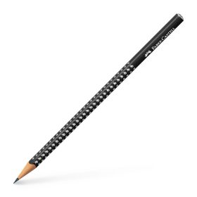 FABER-CASTELL Bleistift Sparkle B 118299 schwarz