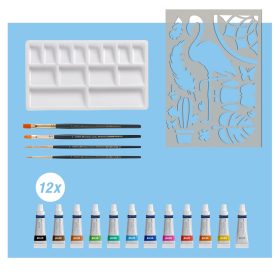 FABER-CASTELL Aquarellfarben-Set 169618 18-teilig