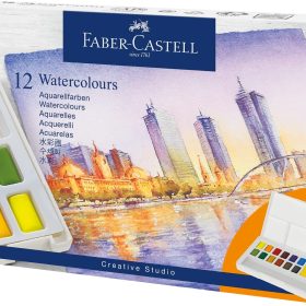 FABER-CASTELL Aquarellfarben 169712 12er Etui