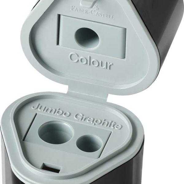 FABER-CASTELL Spitzer Grip 2001 283899 schwarz