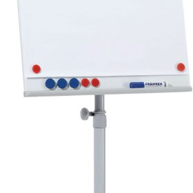 FRANKEN Flipchart X-tra!Line 68x105cm EL-FC31 hellgrau mobil