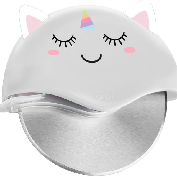 I-TOTAL Pizzaschneider 10cm XL2792 Unicorn