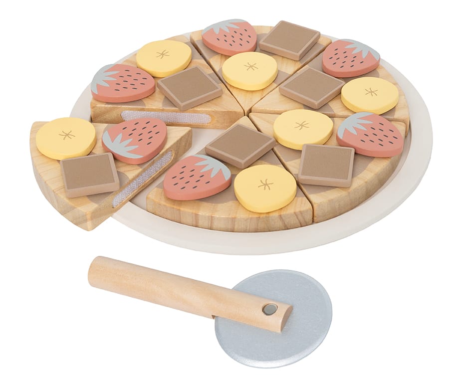 JABADABADO-T311-7332599003111 JABADABADO Dessert Pizza 22cm T311 18-teilig – Bild 1