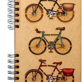 KOMONI Notizbuch Vintage bikes A5 VINF5G liniert 90 Blatt