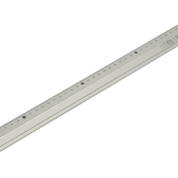 LION Schneidelineal 45cm AL-45 Aluminium