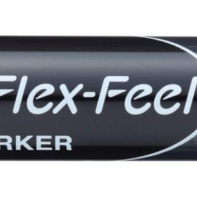 PENTEL Whiteboard Marker MAXIFLO 4mm MWL5SBF-AX schwarz, Flex Feel