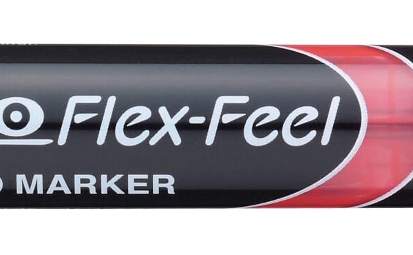 PENTEL Whiteboard Marker MAXIFLO 4mm MWL5SBF-BX rot, Flex Feel