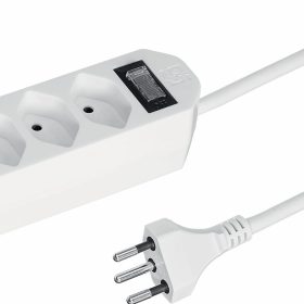 STEFFEN Steckdosenleiste Compact 200130214 4x T13, weiss