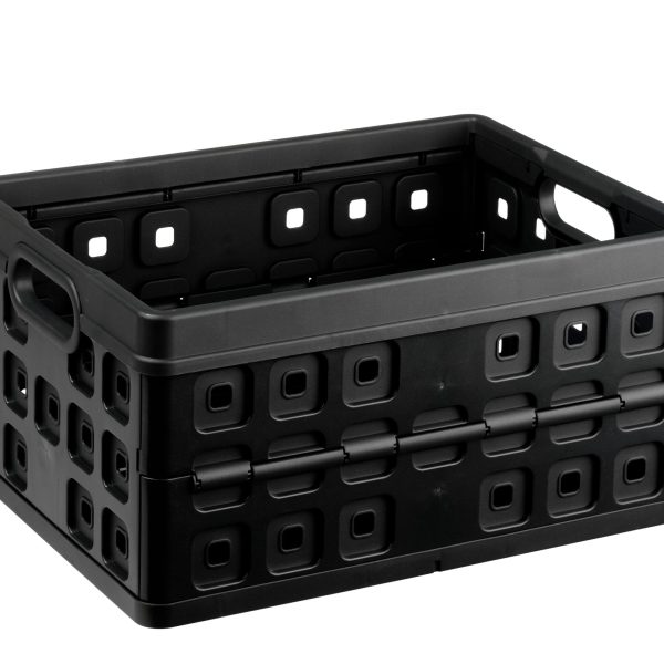 SUNWARE Klappbox 32lt 500.57000612.00 schwarz 49x36x24.5cm