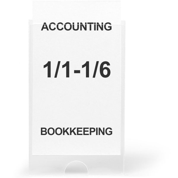 3L Sichtfenster 46x75mm 10330 PP selbstklebend 6 Stück