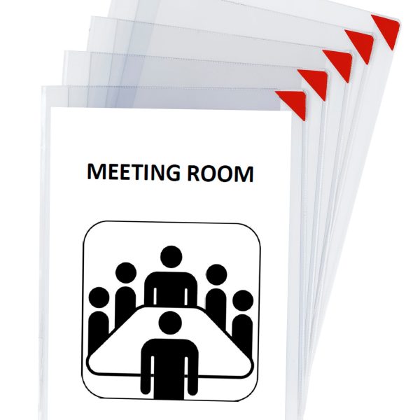 3L Selbstklebetaschen A3 194470 mit Magnet-Ecke 2 Stück