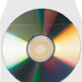 3L CD/DVD Hülle 127x127mm 6832-10 PP, transp., selbstkl.10 Stück